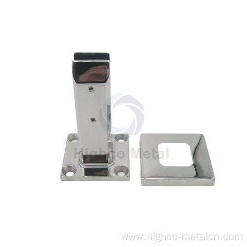 Mirror Polished Square Glass Spigot for Swimming Pool
